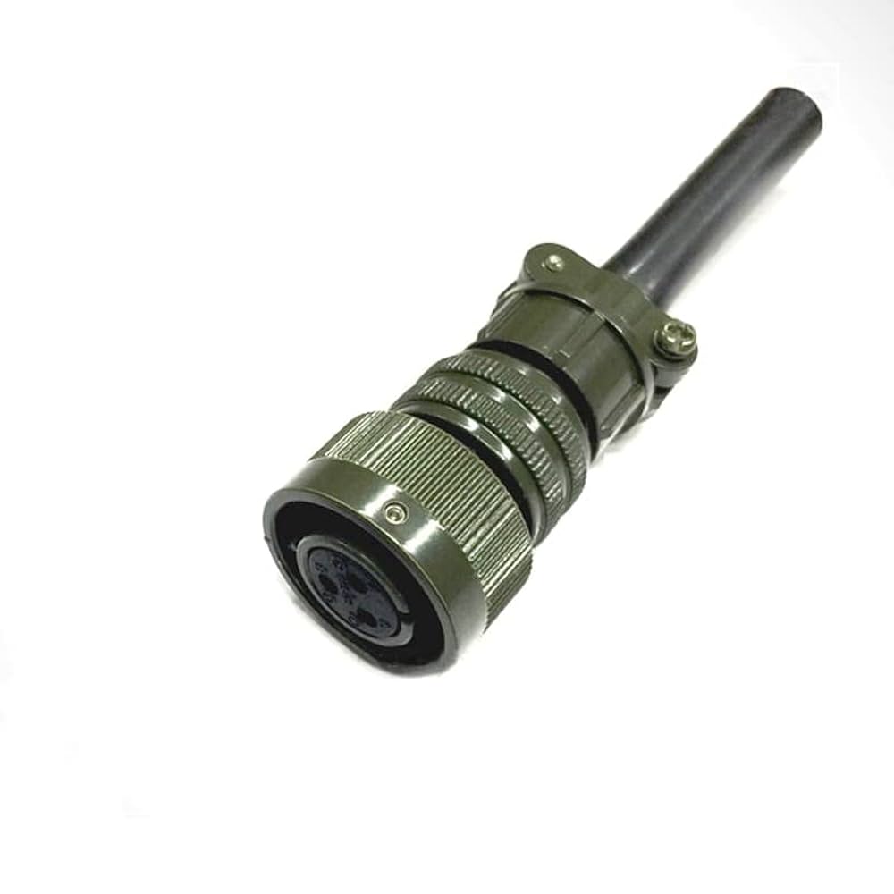 E.r⑅　0823 GXMRHWY Military Spec Connectors MS3106A14S-7 3Pins Straight